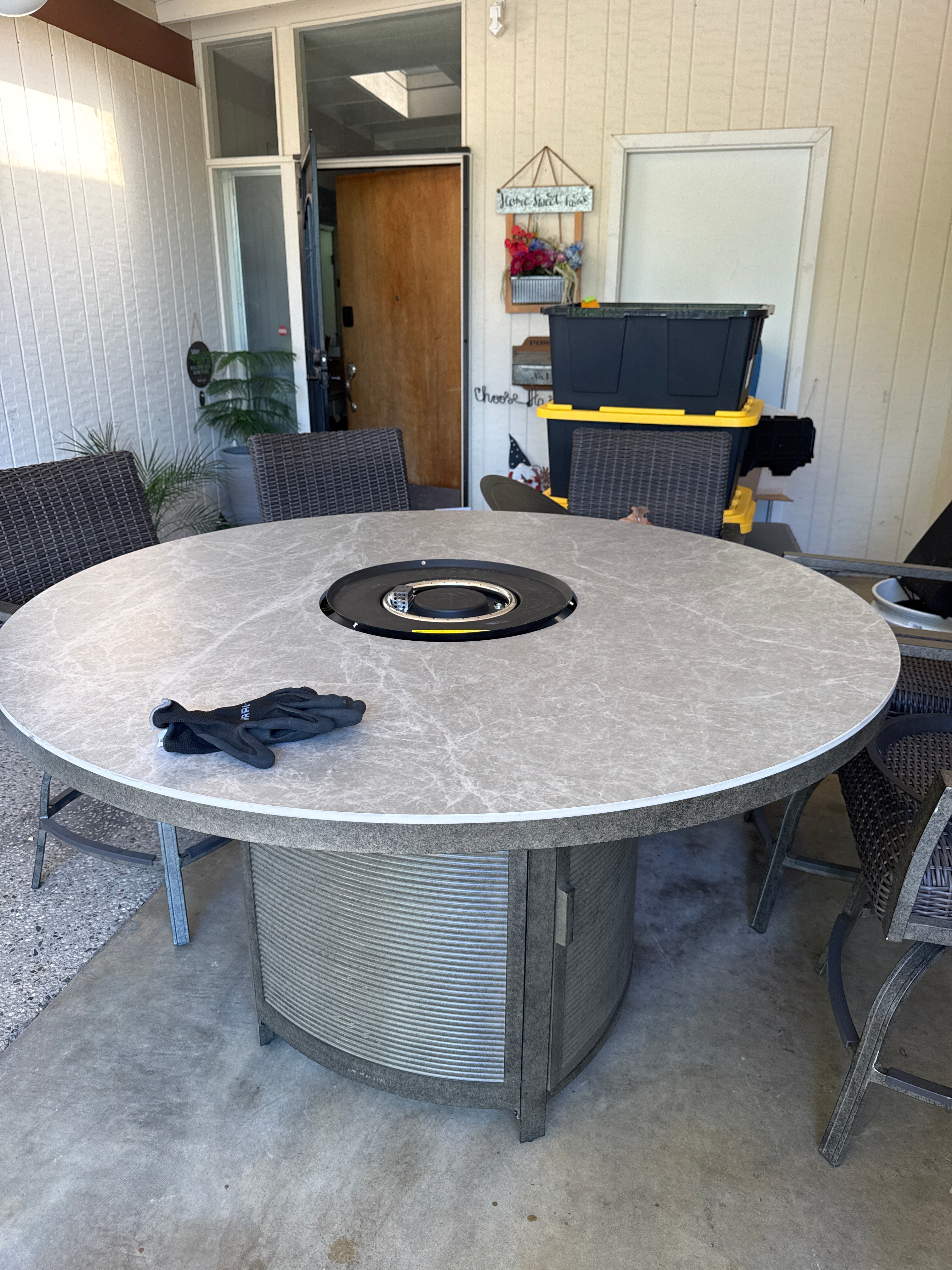 Outdoor patio set