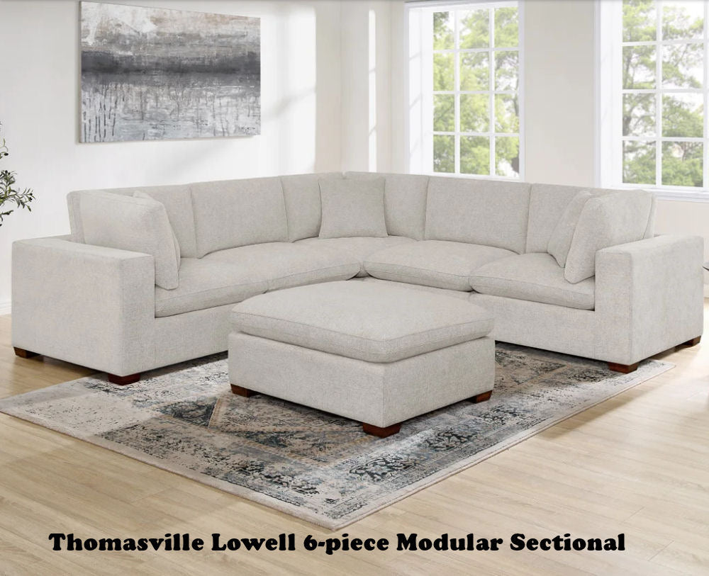 Thomasville Lowell 6-piece Modular Sectional